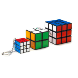 Rubik's Family Pack (Cube/Keychain/Mini)