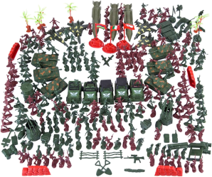 Military toy set bag