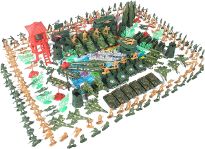 Military toy set bag
