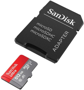 Sandisk 512Gb Ultra Uhs-I Microsdxc Memory Card