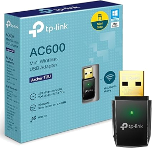 Tp-Link Ac600 Mini Wireless Usb Adapter. Archer T2U