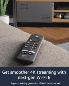 Amazon Fire TV Stick 4K Max (2nd Gen) with Alexa Voice Remote - Black