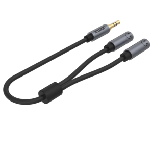 UNITEK Headphone Splitter For Dual Headphone (3.5mm Plug to Dual 3.5mm Jack) Stereo Audio Cable