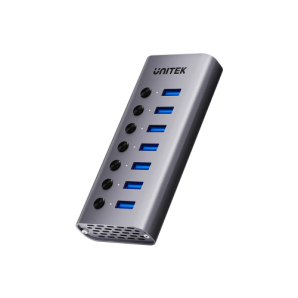 Unitek USB-C Hub 7xUSB-A Power Switch