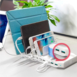 UNITEK USB Charging Station 10 Port QC 3.0 96W