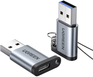 UGREEN USB C (female) - USB (male) adapter US276 USB 5Gb/s - gray