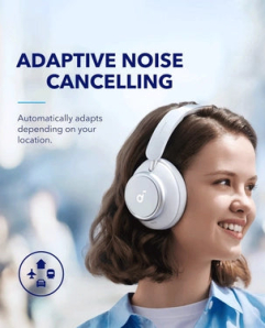 Anker Soundcore Space Q45 Wireless Headset A3040021 - White
