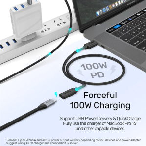 Unitek Full-Featured USB-C Extension Cable with 4K@60Hz