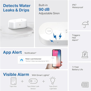 TP-Link Tapo Smart Water Leak Detector