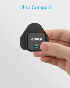 Anker PowerPort III 20W Cube USB-C Charger  Black