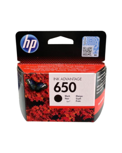 HP CZ101AE 650 Original Ink Advantage Cartridge  Black