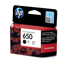 HP CZ101AE 650 Original Ink Advantage Cartridge  Black