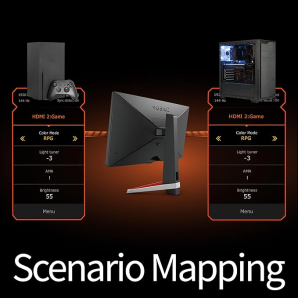 BenQ MOBIUZ EX2710S 27 inch Gaming Monitor / IPS 165Hz / AMD FreeSync Premium / LED1920x1080 / FHD / 1ms MPRT / 130mm Height Adjustment / 99% sRGB / treVolo Speakers (2.5W x 2) / EX2710S