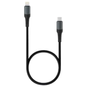 NYORK Adaptor with Type-C to Lightning Cable 2in1 Charge Suite - 38W / Black