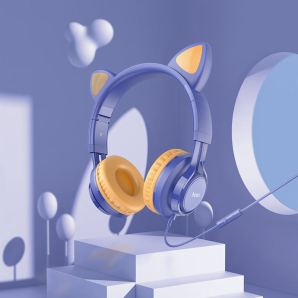 Hoco Headphones W36 Cat ear with mic