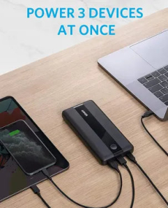 Anker Power Core III 19000mAh 60W Portable Laptop Charger with PD A1284H11  Black