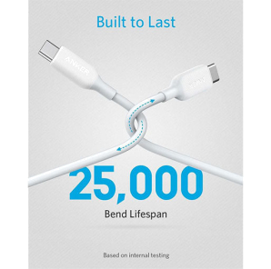 Anker PowerLine III USB-C to USB-C Cable  White