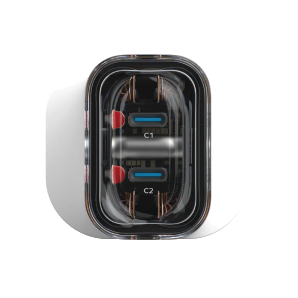 Momax 1-Charge Flow 2-Port GaN Charger 35W