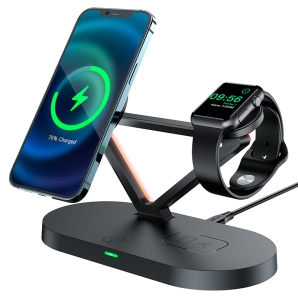 Fast Wireless Charger Desktop Holder AF-E9 3-in