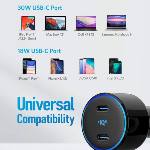Anker PowerDrive Plus III Duo 48W car charger